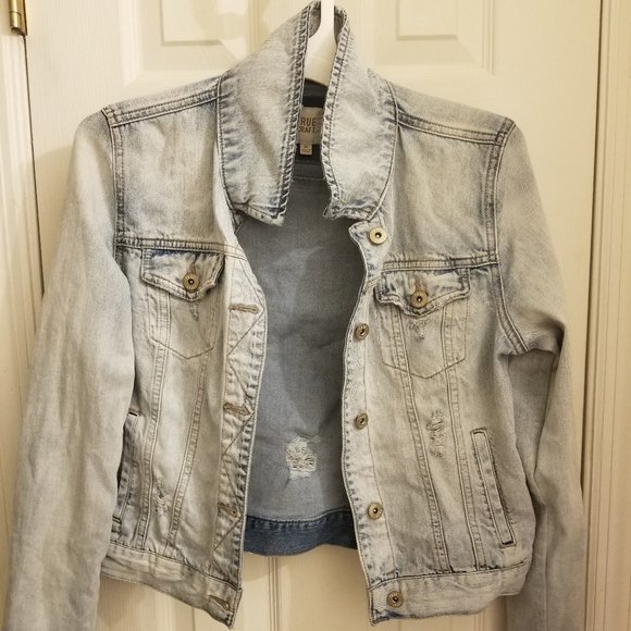 True Craft Jackets & Coats True Craft Light Blue Jean Jacket With